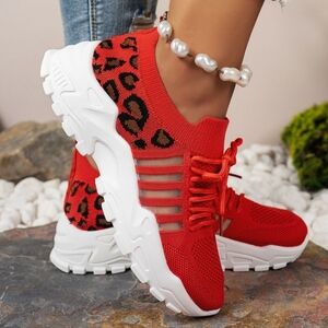 Cheetah Edge Trainers - Red